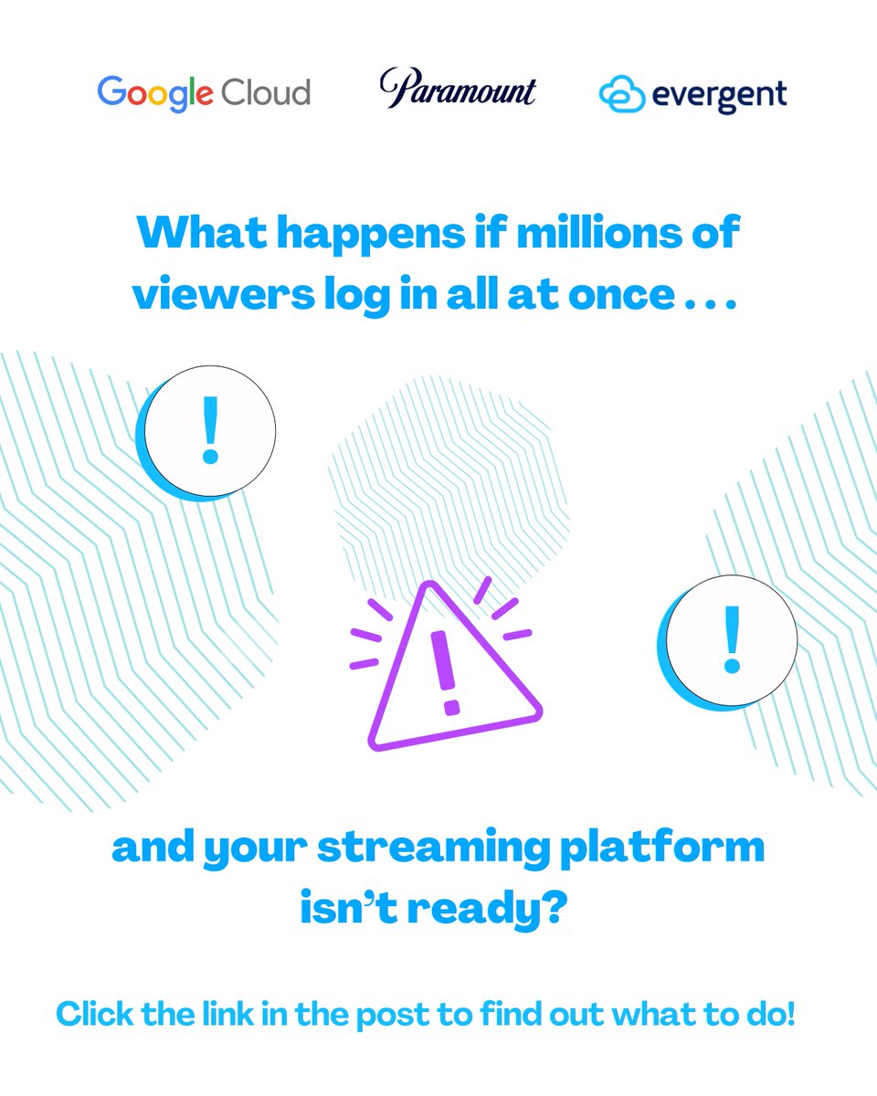Scaling streaming globally isn't just about growth.

Executives from <a href="/googlecloud/">Google Cloud</a>, <a href="/paramountco/">Paramount</a> and <a href="/Evergent/">Evergent</a> explore solutions that'll keep millions of viewers streaming seamlessly.

Ready to future-proof your platform? Read on: evergent.com/blog/overcomin…

#D2C #streaming #evergent