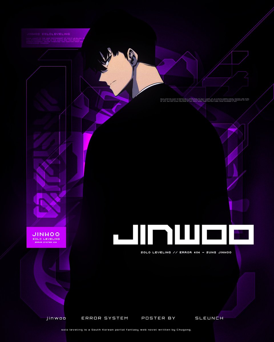 Making FREE Solo Leveling posters 
Like and Comment your name