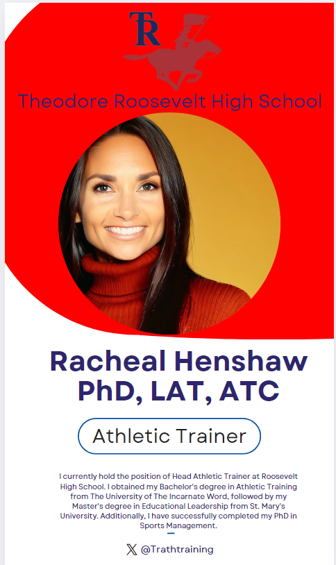 2025 National Athletic Trainer Month, Champions in Health Care...@Trathtraining Racheal Henshaw
<a href="/NeisdAthletics/">NEISD ATHLETICS</a> <a href="/AlamoAreaATA/">AAATA</a>
