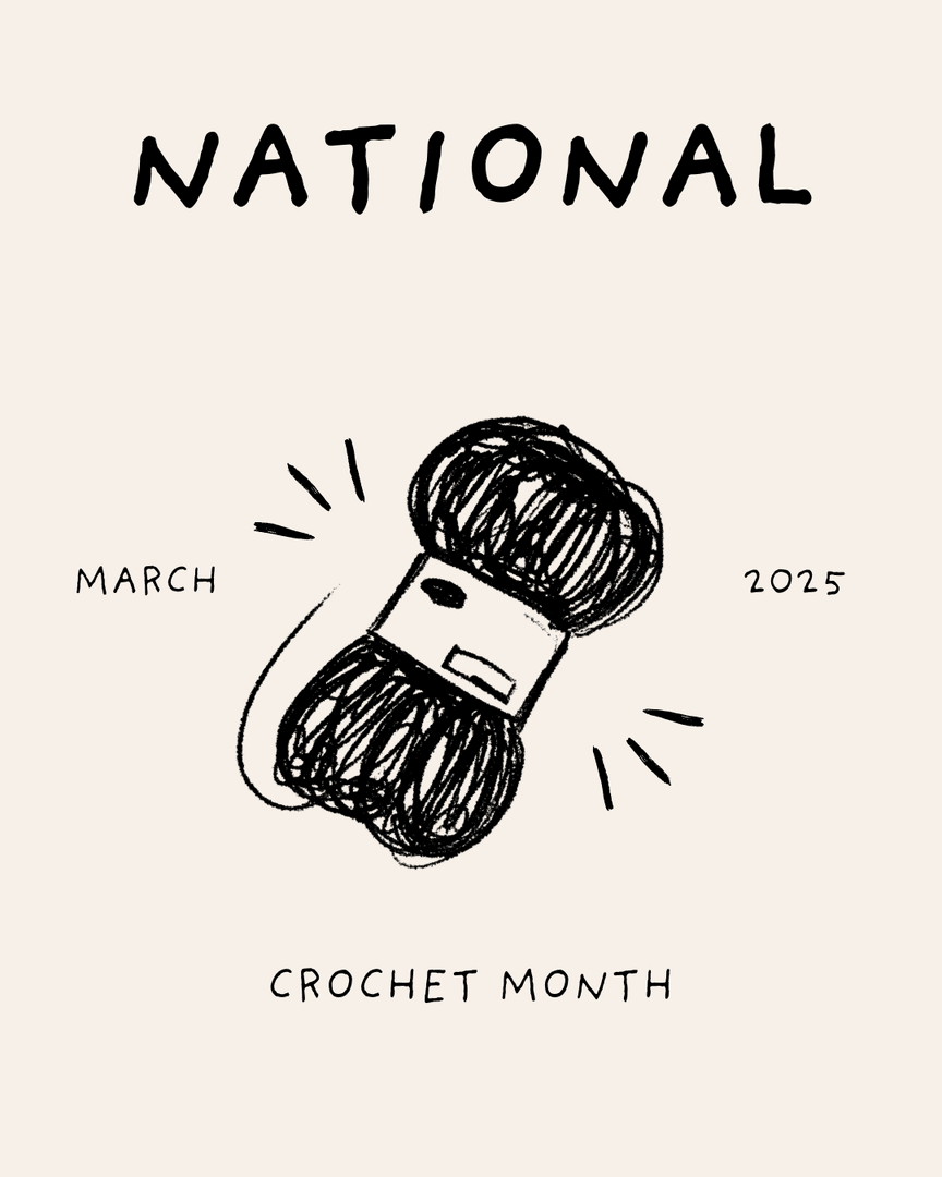 nvartscouncil's tweet photo. Happy National Crochet Month! 🧶✨ Celebrate creativity and craftsmanship as we honor the art of crochet and the makers who bring it to life. 🌟
*
*
*
#NationalCrochetMonth #CraftingCreativity #HandmadeWithLove https://t.co/5e269rSpPj