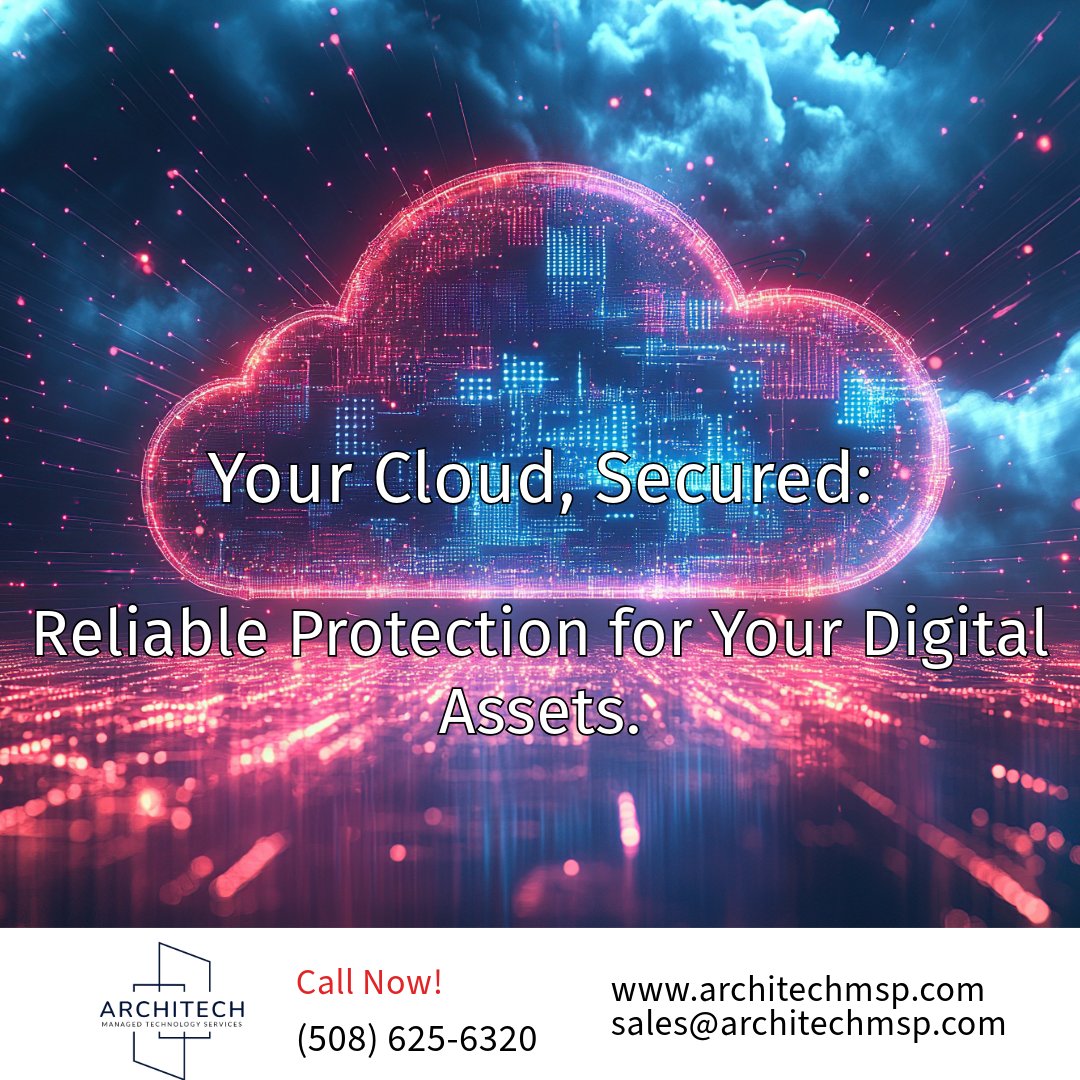 ArchitechLC's tweet image. ☁️ Your Cloud. Your Data. Your Security. 🔐

Don’t leave your cloud assets unprotected—secure your business with Architech.

📩 Learn more: architechmsp.com | Email: sales@architechmsp.com

#CloudSecurity #DataProtection #CyberDefense #SecureTheCloud #ArchitechMSP
