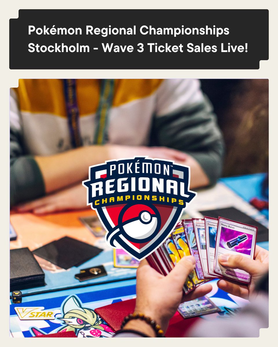 Pokémon tournaments by Fanfinity tweet media