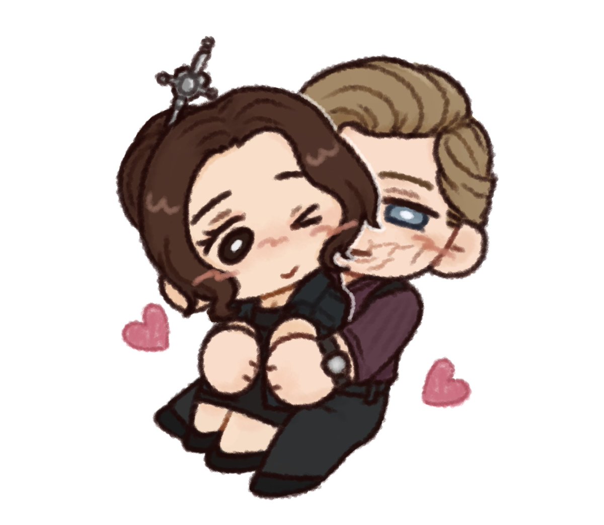 mrsrusselladler's tweet image. The Adlers favorite activity at the safehouse when not on duty: cuddling 💕

and of course, I love wearing his coat always. It makes me feels safe!

♡♡♡
[#yumetwt #codtwt]