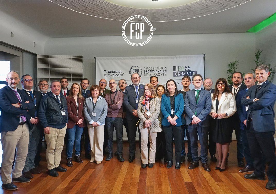 Colegios Profesionales de Albacete (@colegiosprofab) on Twitter photo 🔹 Clausura del I Foro de Colegios Profesionales de Albacete 🔹
Cerramos una jornada de encuentro y colaboración entre los 19 colegios profesionales de Albacete.
🤝 Gracias a todos los participantes y, especialmente, a <a href="/SomosGlobalcaja/">Globalcaja</a> por su apoyo.
#ForoColegiosAlbacete 🔹 Clausura del I Foro de Colegios Profesionales de Albacete 🔹
Cerramos una jornada de encuentro y colaboración entre los 19 colegios profesionales de Albacete.
🤝 Gracias a todos los participantes y, especialmente, a <a href="/SomosGlobalcaja/">Globalcaja</a> por su apoyo.
#ForoColegiosAlbacete