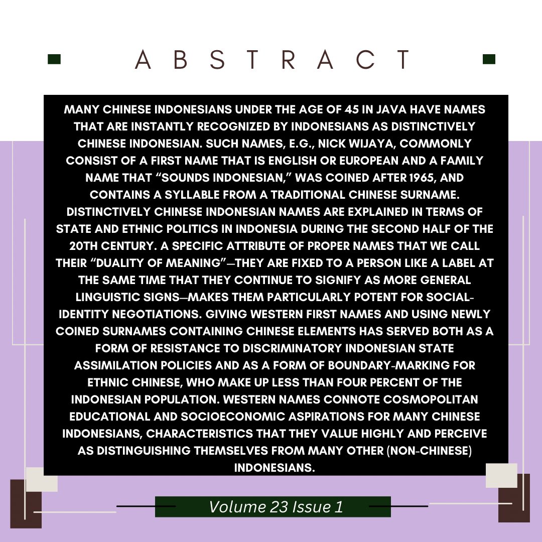 JournalLingAnth's tweet image. If you like reading about names and enjoyed our Readers React, then take a look at this article!