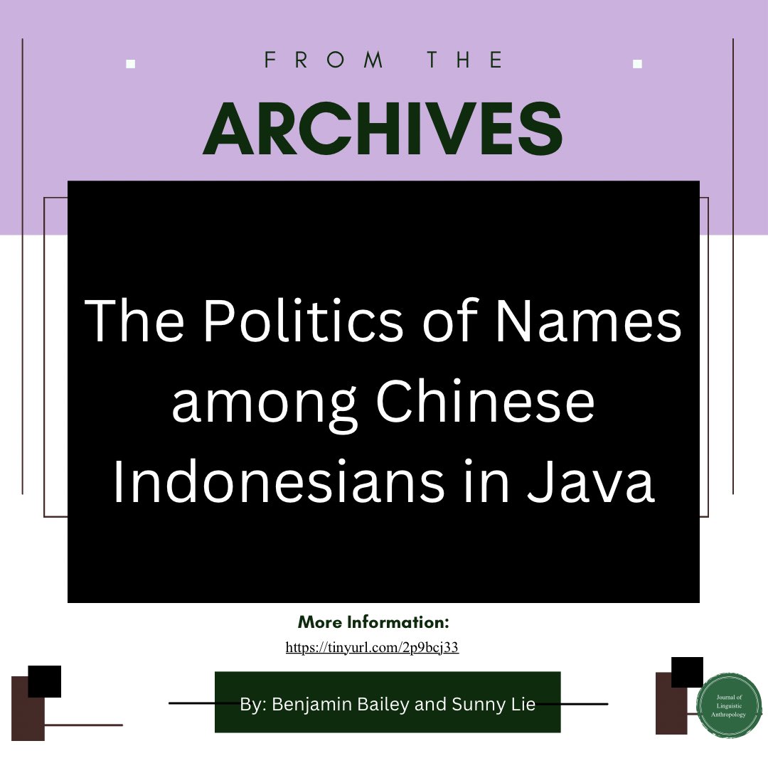 JournalLingAnth's tweet image. If you like reading about names and enjoyed our Readers React, then take a look at this article!