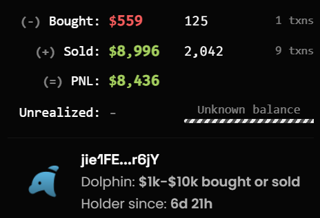 Blunts_DeFi's tweet photo. He laughed at the chaos and kept his cool. 

$559 blossomed into $8,996 with clever moves on $JLP 

Want to trade like a pro? Join Telegram! 

https://t.co/m0gFhImruM https://t.co/ZNnPIaVjzg