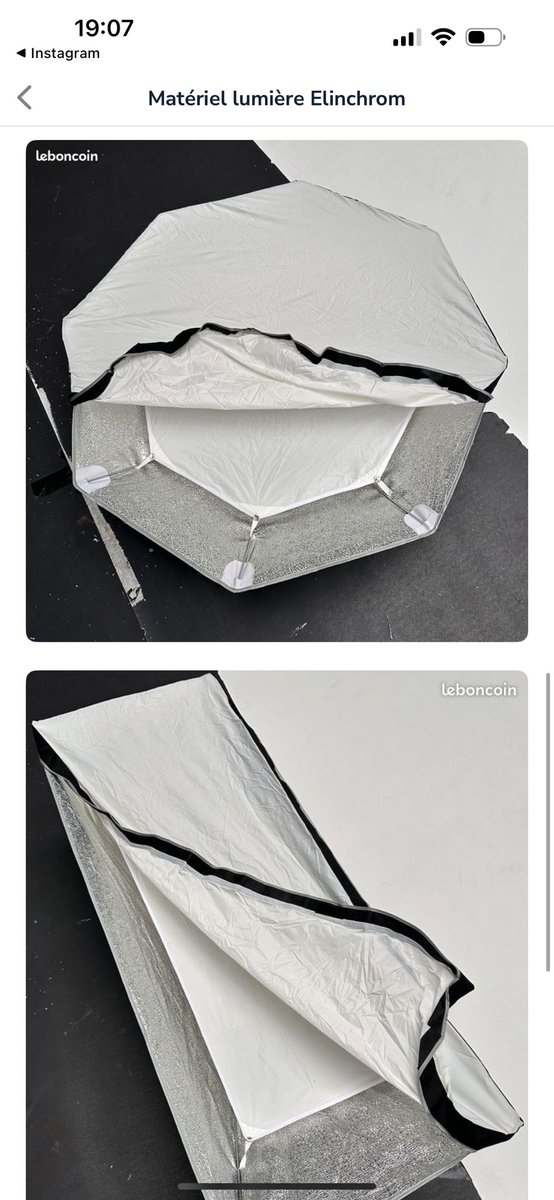 Vous êtes photographe ? Vous shootez avec du matériel Elinchrom ? Je vends pas mal de modeleurs et matériel ici !
Tous les prix sont dans la description :
leboncoin.fr/ad/photo_audio…