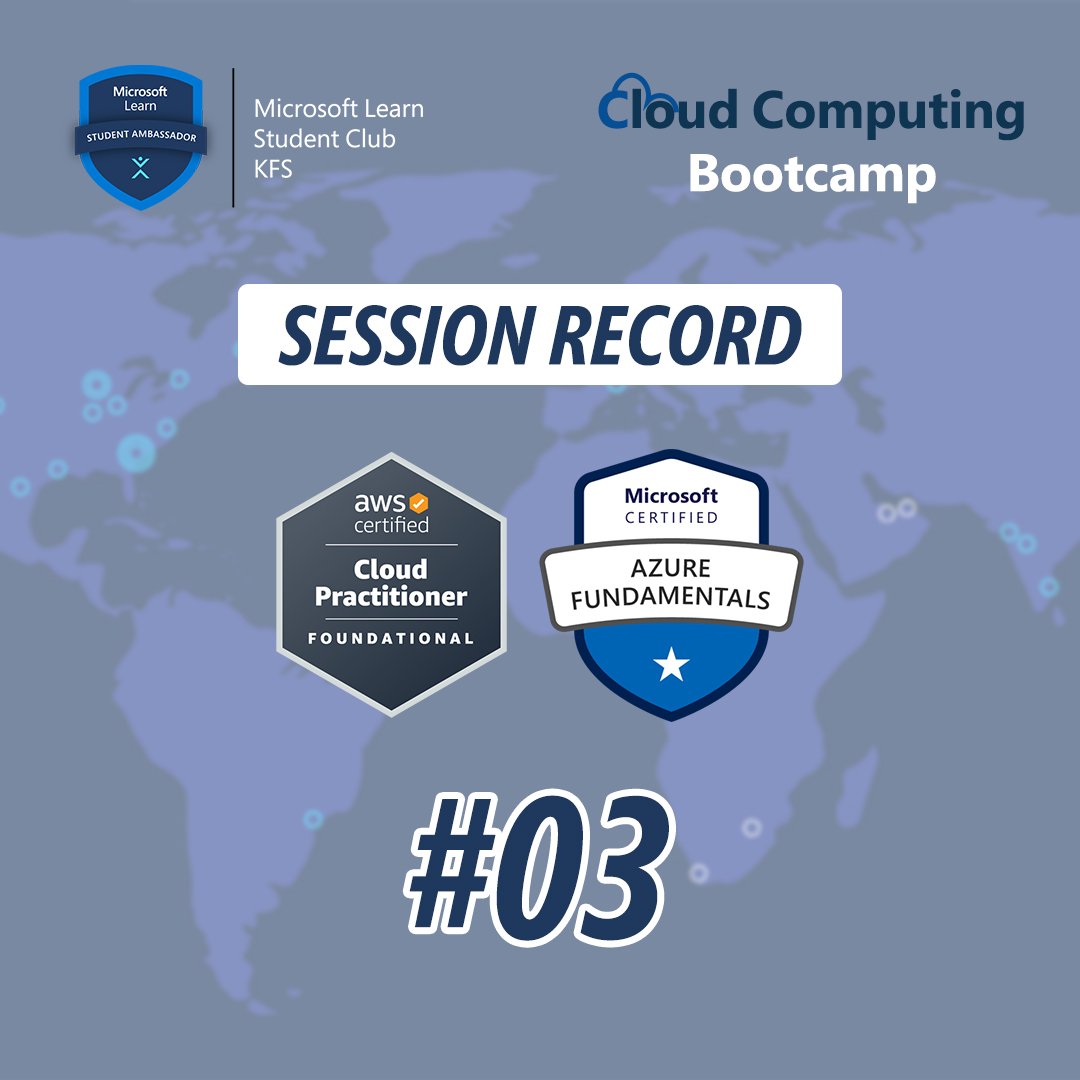 MSC_KFS's tweet image. Missed yesterday’s session? No worries! Watch the full recording and catch up on the hands-on experience.
Watch the full session recording here:
youtu.be/Ji71WPmF6RU
Stay Connected:
linktr.ee/msc.kfs
#CloudComputingBootcamp
#MSFTStudentAmbassadors