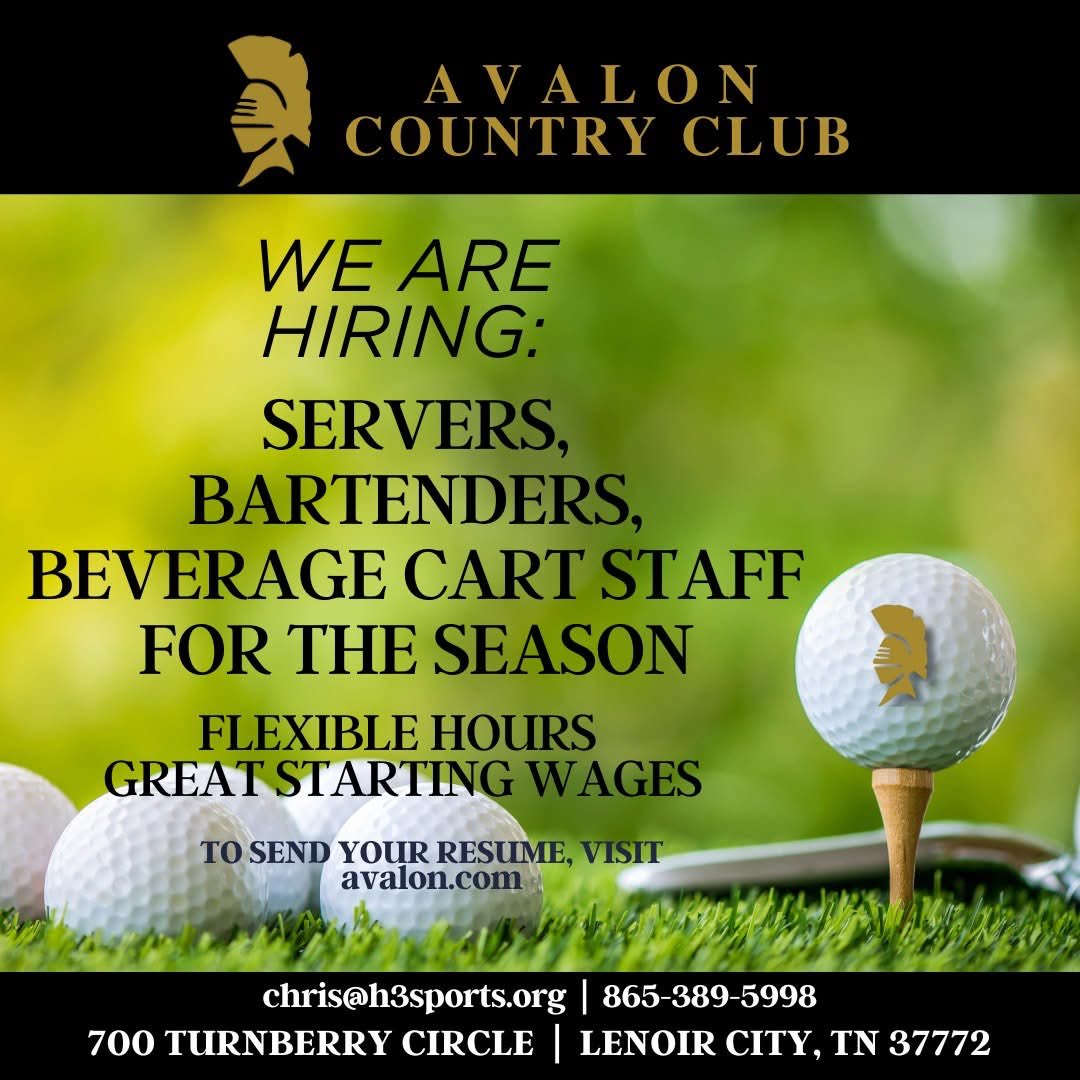 Come work with us! We're hiring for the spring season. Questions? Reach out to Chris at 865-389-5998. Apply here:
…d-4d57-9e42-dd672f2aa786.usrfiles.com/ugd/e7662c_d2a…