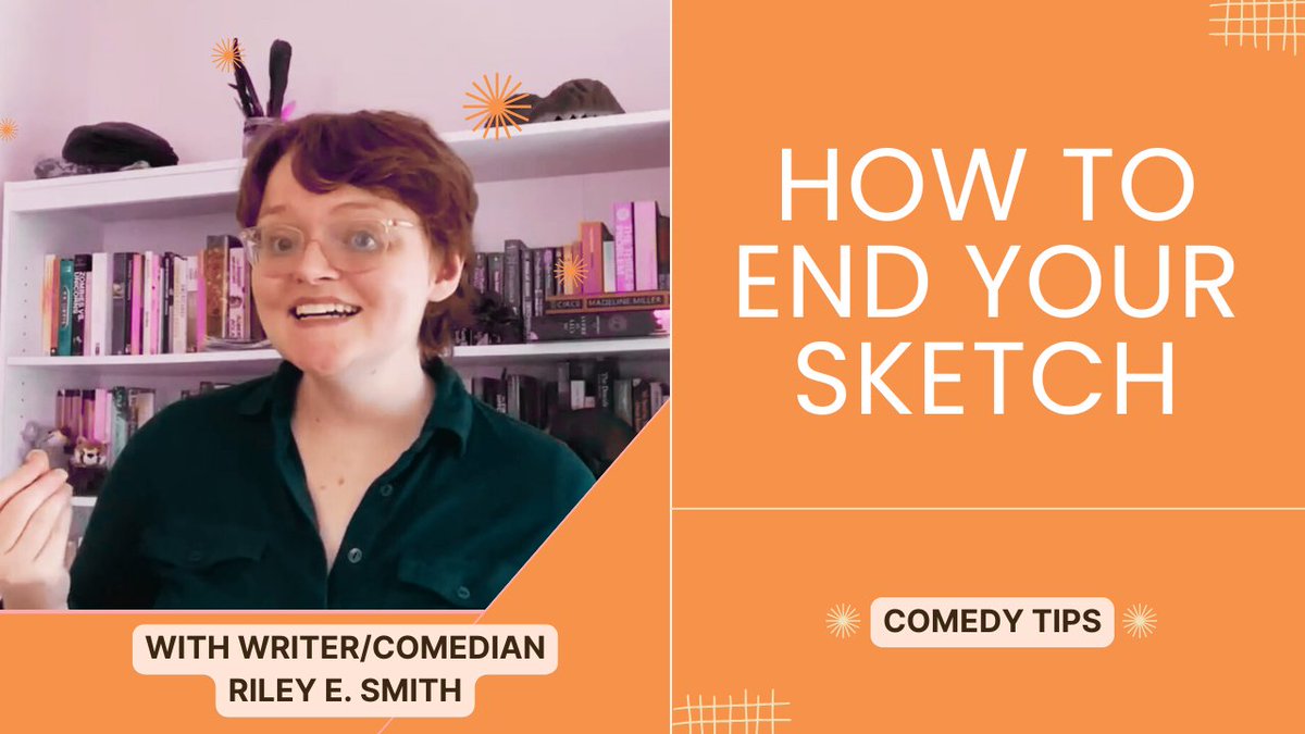 MakegoodNetwork's tweet image. Writing an ending to your comedy sketch is important, but it doesn't have to feel hard!

There are three simple ways to end any comedy sketch. Try these out in your sketches and see your audience leave with happy laughing tears in their eyes.

Watch here: youtu.be/QctbGFJiNLE