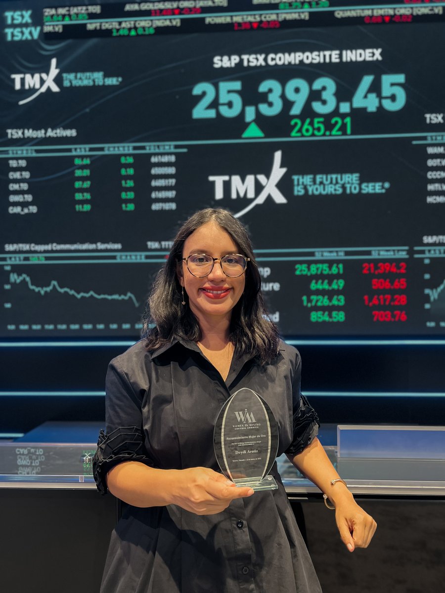 ¡Liderazgo femenino 👷‍♀🇵🇦 que trasciende fronteras!

Deydi Araúz, ingeniera civil y Gerente del Programa de Acercamiento a la Ciudadanía de #CobrePanamá, ha sido reconocida con el prestigioso premio "Mujer de Oro 2024-2025" de Women In Mining Central America, un galardón 🏅 que