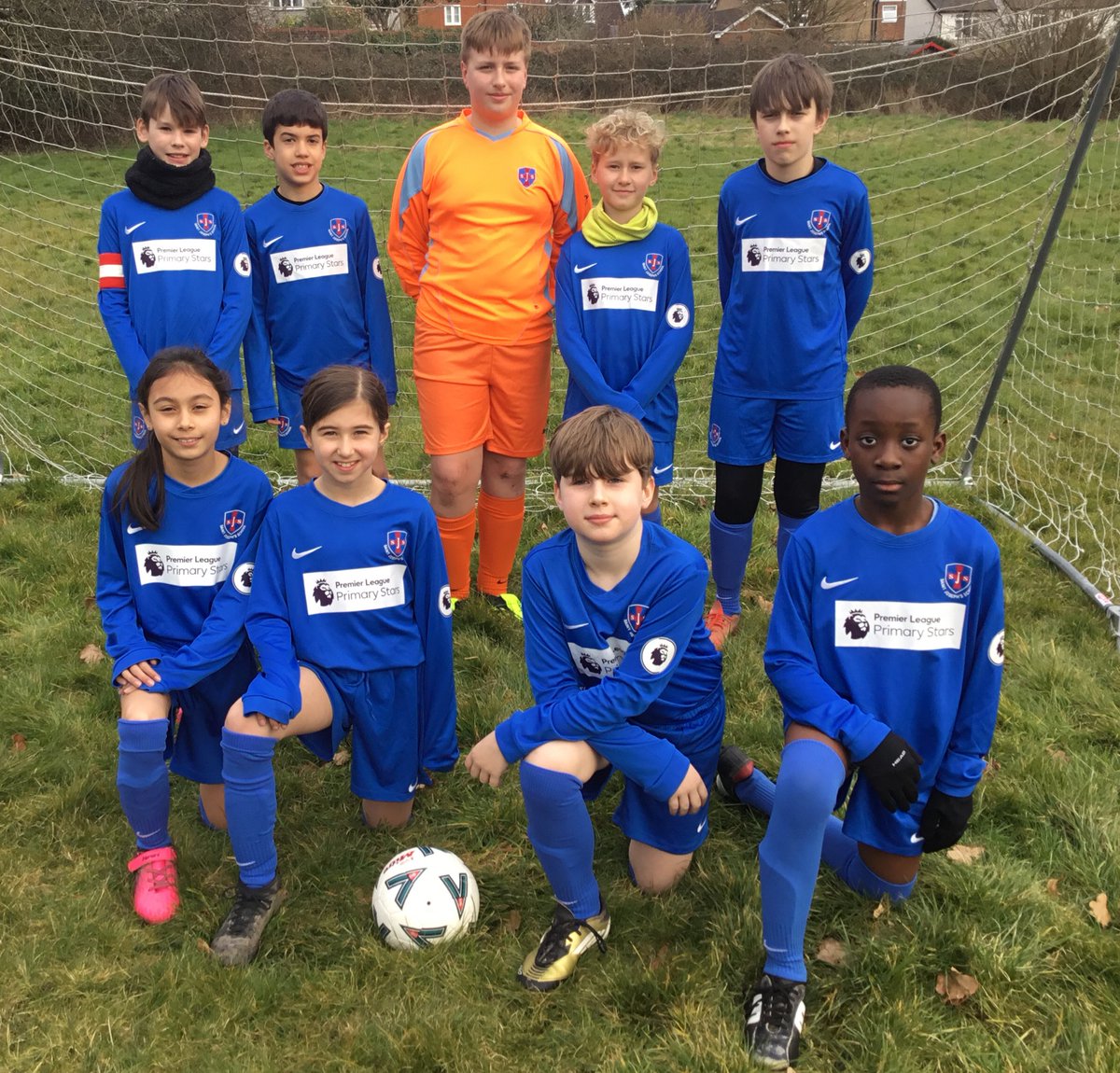 After a very improved performance, the school grab their first 3 points.

It was a game that saw a hat trick and an unfortunate OG.

WELL DONE TEAM.

🔵⚪️🔵

⚽️⚽️⚽️🕺