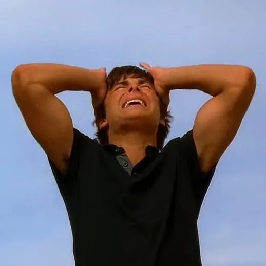 level of stress: troy bolton.