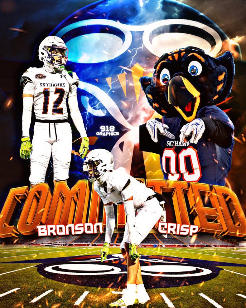 Bronson Crisp (@iambronsoncrisp) on Twitter photo Extremely blessed to announce I will be signing with <a href="/UTM_FOOTBALL/">UT Martin Football</a> 🔹🔸 <a href="/Coach_JSimpson/">Jason Simpson</a> <a href="/RHS_WarriorsFB/">Riverdale Football</a> <a href="/coachkriesky/">Will Kriesky</a> <a href="/qwell_2/">Marqwell odom</a> <a href="/thegentrybonds/">Gentry Bonds</a> Extremely blessed to announce I will be signing with <a href="/UTM_FOOTBALL/">UT Martin Football</a> 🔹🔸 <a href="/Coach_JSimpson/">Jason Simpson</a> <a href="/RHS_WarriorsFB/">Riverdale Football</a> <a href="/coachkriesky/">Will Kriesky</a> <a href="/qwell_2/">Marqwell odom</a> <a href="/thegentrybonds/">Gentry Bonds</a>