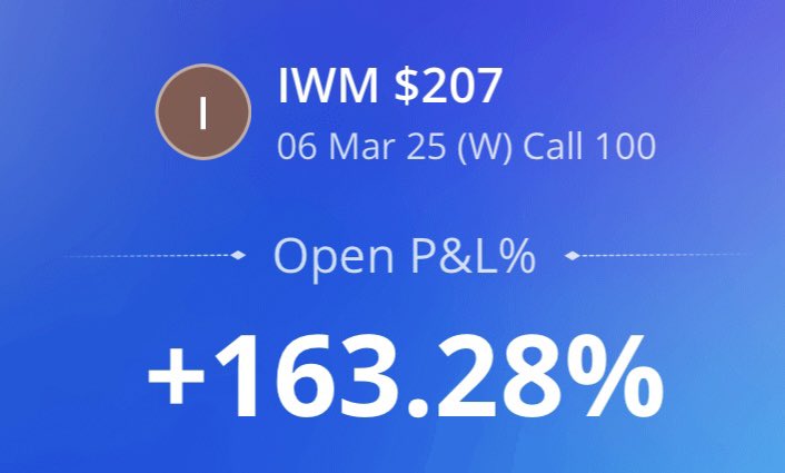 I go both ways!  $IWM <a href="/TheFUmoneyclub/">Official F.U Money Club</a>