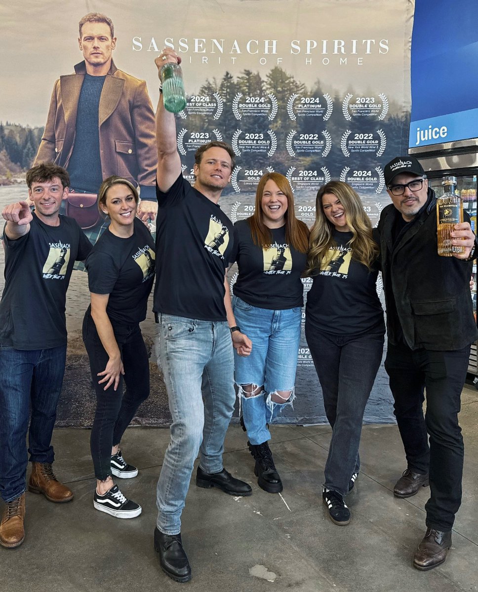 You brought the energy, and we brought the show! 🤘🥃 
Sassenach Winter Tour might be over but the memories will live on. If you missed the tour, don’t miss the merch 🎸❤️
Last call 📣 
sassenachspirits.com/pages/tartan