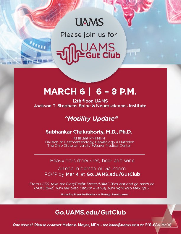 See everyone tonight at Gut Club!