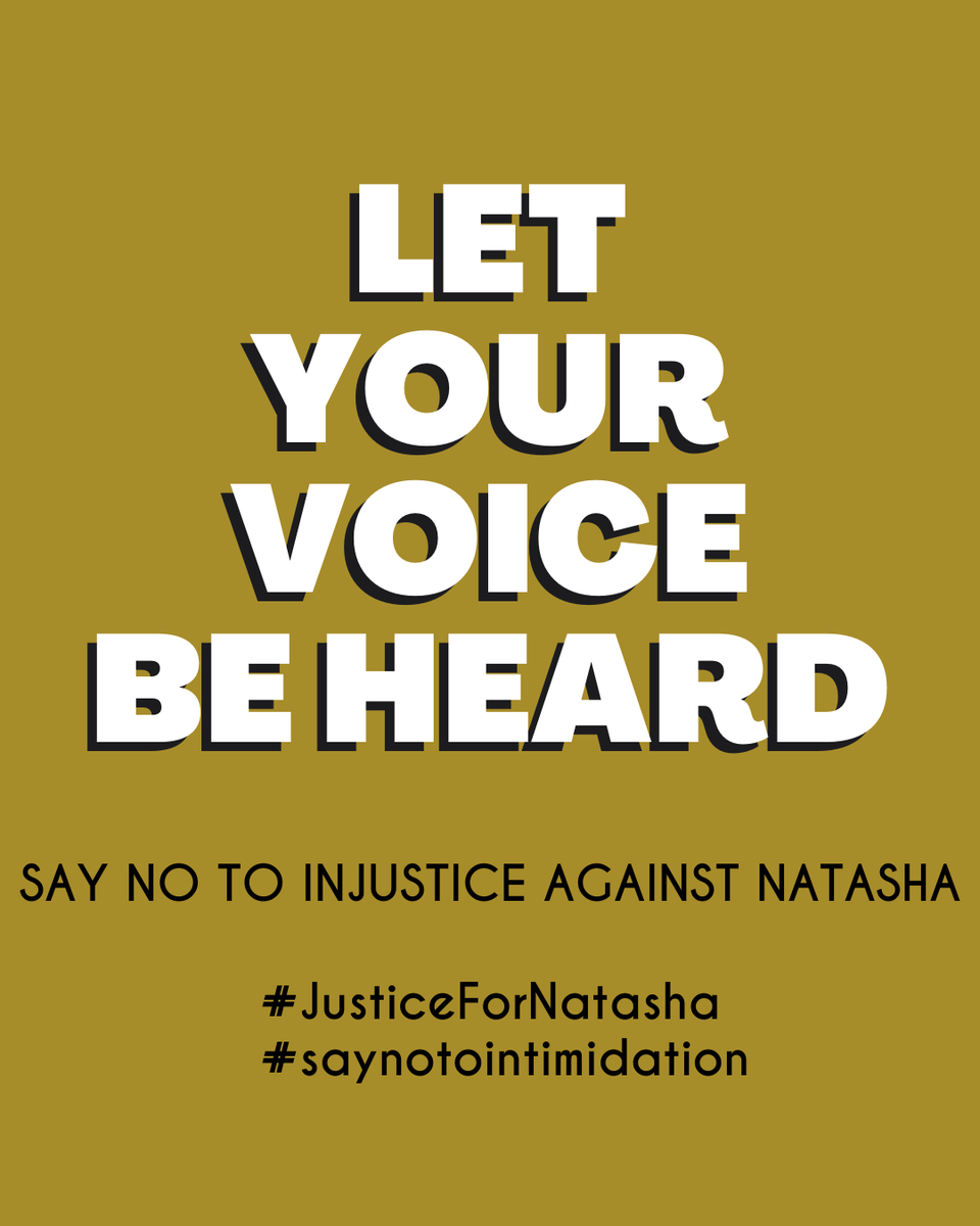 lazy_unhinged's tweet image. She's a Senator 
She has power, money, status
Everything people claim can protect women, yet she still faced harassment and now she's being silenced.
An attack on a woman is an attack on all women. Know this now if you didn't before. 

#Justicefornatasha 
#saynotointimidation