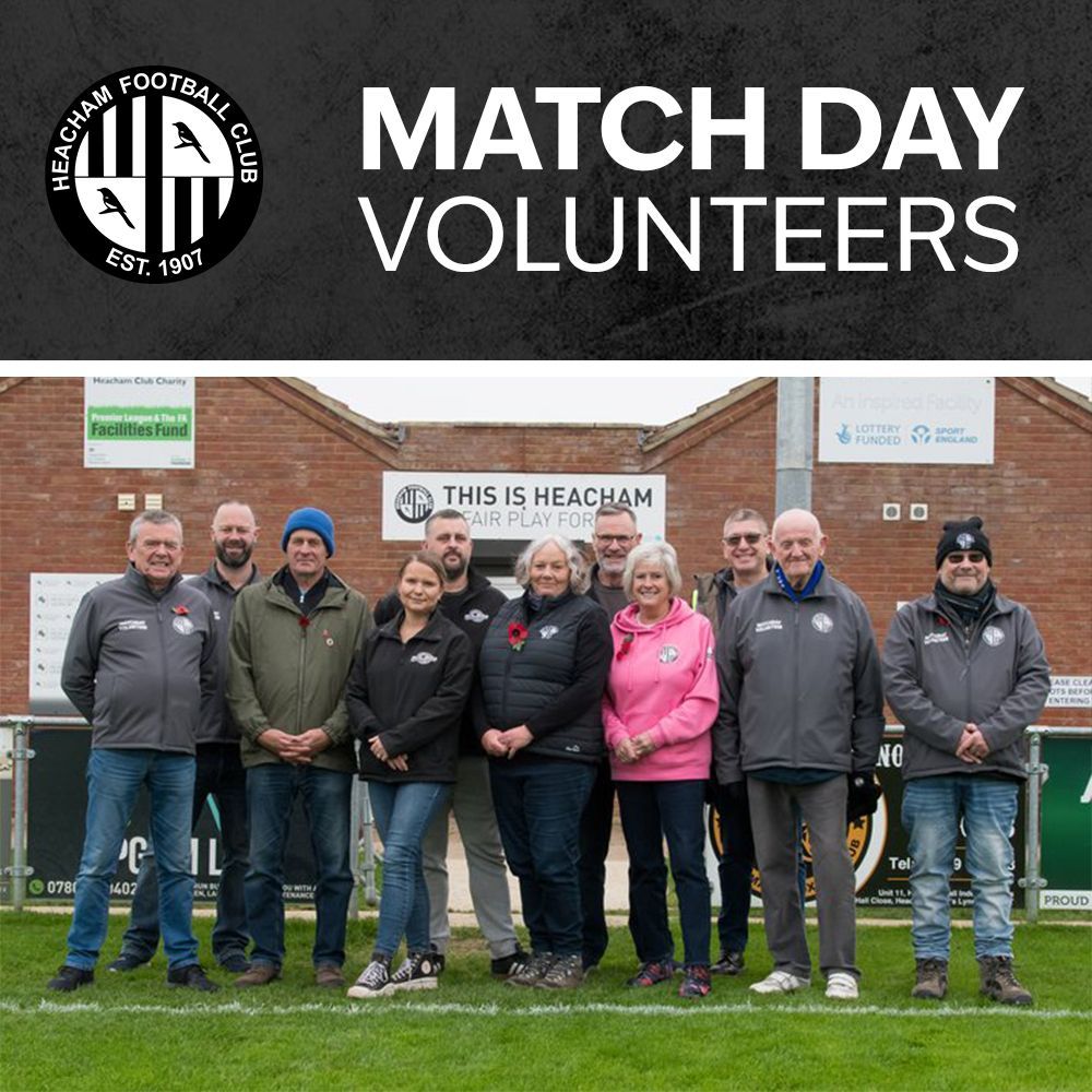 HeachamFC's tweet photo. Would you like to join our superb match day volunteer team to help provide positive football day experiences for fans and the community alike 🙌?

Heacham FC are on the lookout for additional volunteers, for more information please  email us at Secretary.heachamfc@gmail.com ⚽ https://t.co/OyNelinkHG