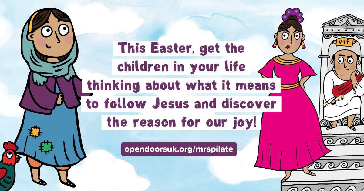 With Lent underway, have you heard about our new children's resource for Easter?

Mrs Pilate's Serving Girl includes storybook, video, activity sheet and service outline, making it ideal for your church or family.

Find out more: bit.ly/4b2tTZE