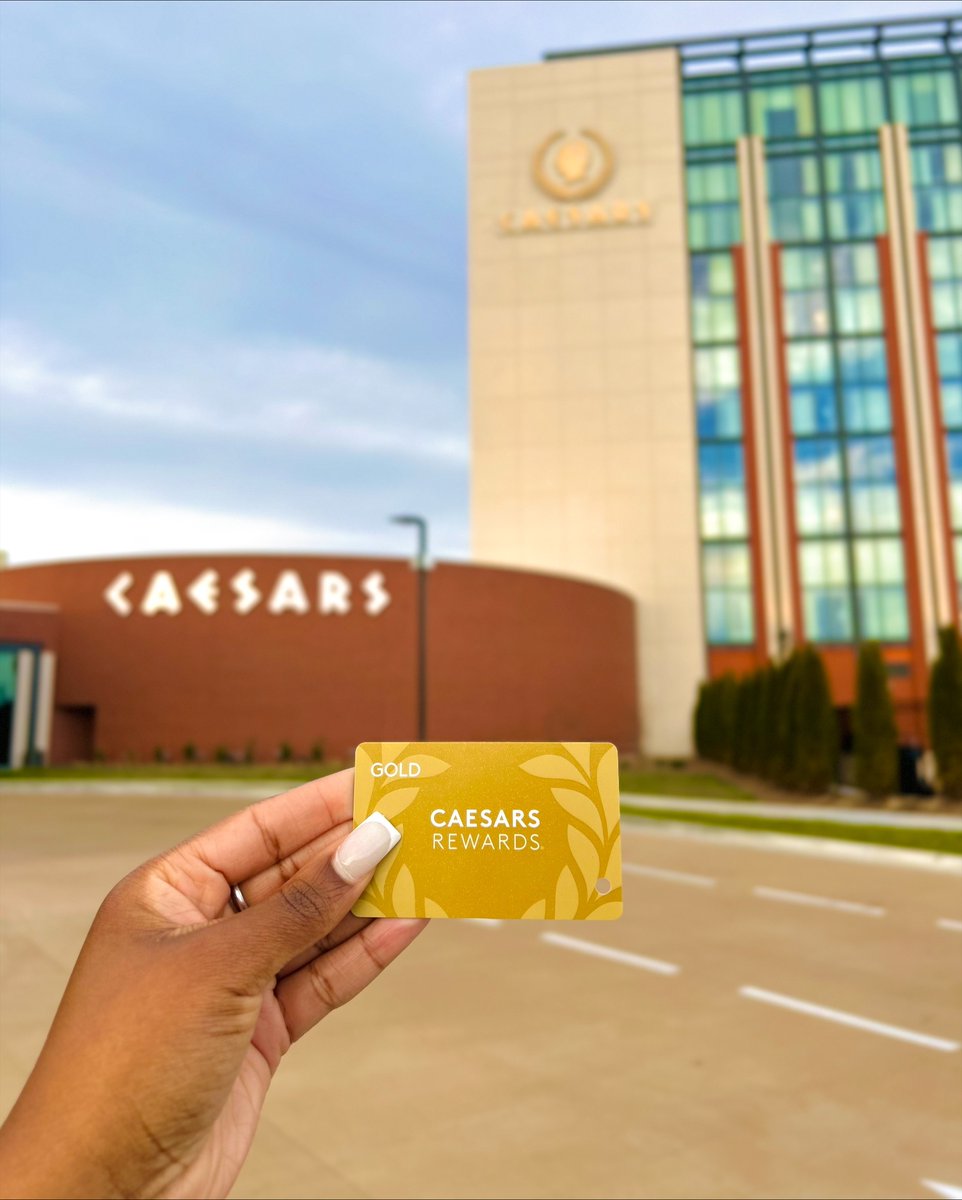Earn and Redeem with your Caesars Rewards card ✨ 

Must be 21+ to gamble. Know When To Stop Before You Start. Please play responsibly, for help call 1-800-GAMBLER.