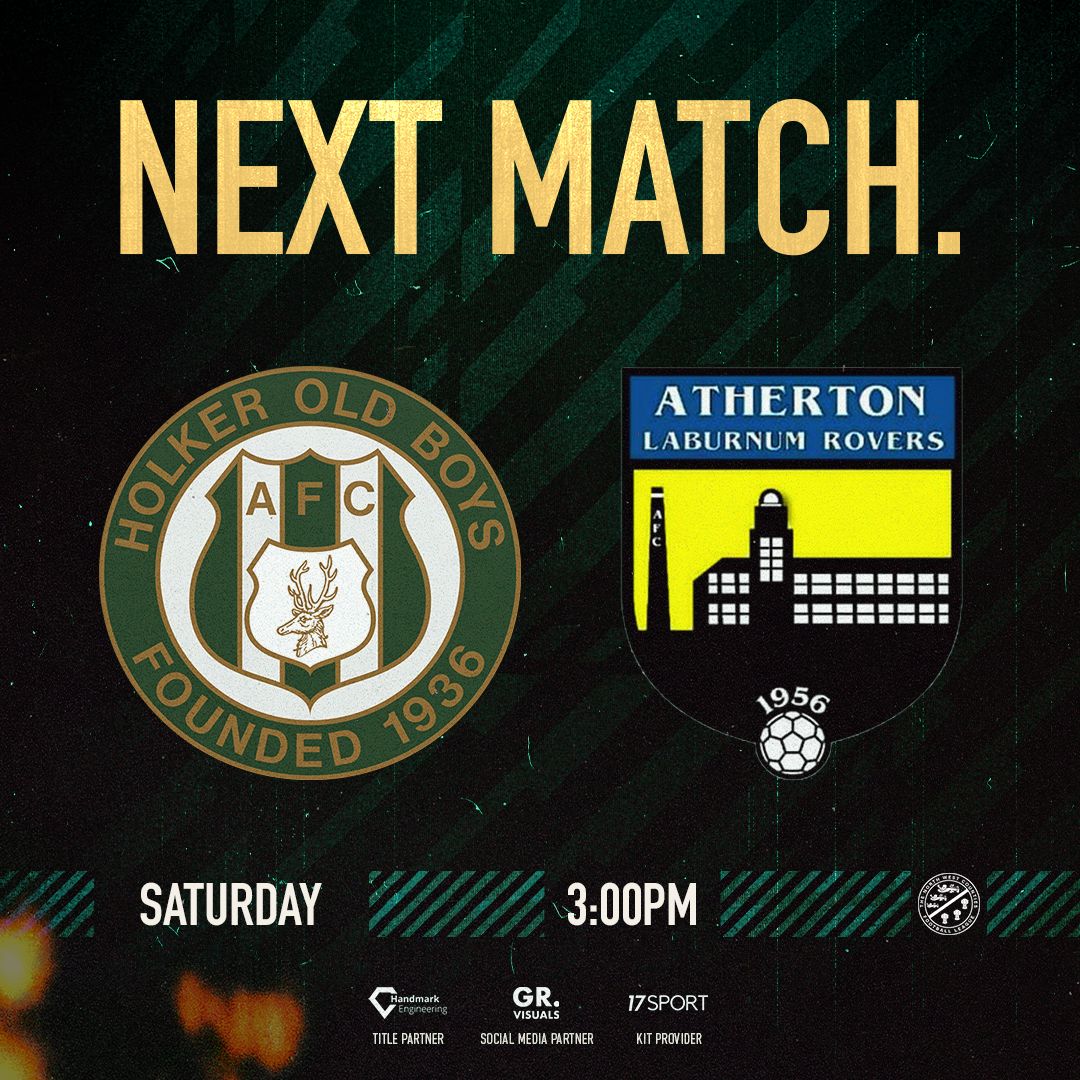 Holker Old Boys (@hobafc) on Twitter photo ๐ก๐๐ซ๐ง ๐จ๐ฃ ๐
๐ <a href="/AthertonLRFC/">Atherton Laburnum Rovers FC</a>
๐
Saturday, 8th March
๐ 3:00pm
๐๏ธ Rakesmoor Lane
๐๏ธ Adults ยฃ5, Concessions ยฃ3, U16 Free
#HOBAFC โข <a href="/NWCFL/">The NWCFL โฝ๏ธ</a> โข #HOBvATH ๐ก๐๐ซ๐ง ๐จ๐ฃ ๐
๐ <a href="/AthertonLRFC/">Atherton Laburnum Rovers FC</a>
๐
Saturday, 8th March
๐ 3:00pm
๐๏ธ Rakesmoor Lane
๐๏ธ Adults ยฃ5, Concessions ยฃ3, U16 Free
#HOBAFC โข <a href="/NWCFL/">The NWCFL โฝ๏ธ</a> โข #HOBvATH
