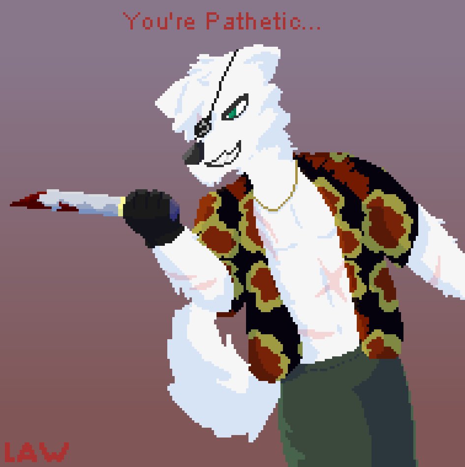 Been enjoying LAD: Pirate Yakuza in Hawaii a lot lately and was inspired to draw this :)