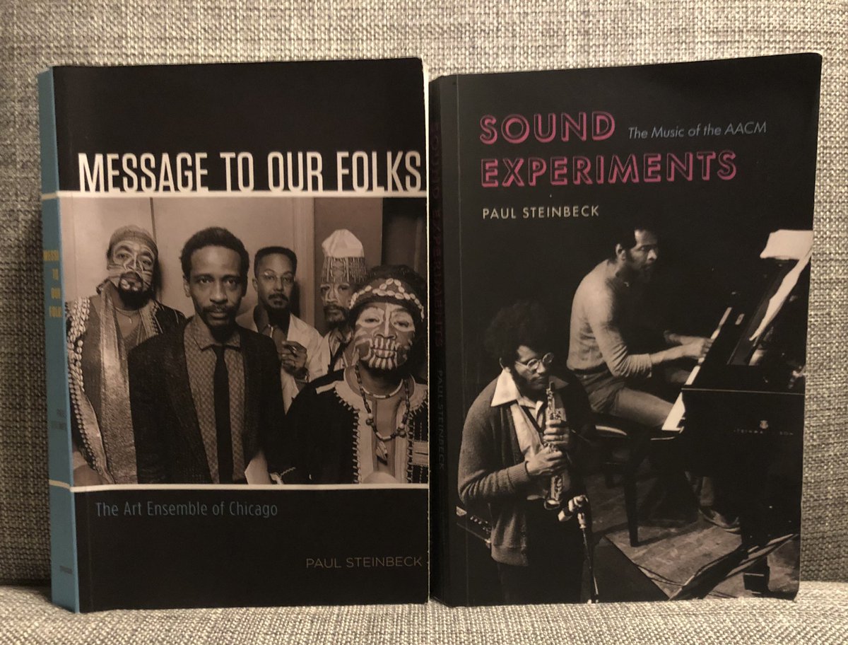 Eoin Ó Broin (@eobroin) on Twitter photo Read <a href="/steinbeckpaul/">Paul Steinbeck</a> histories of AACM & Art Ensemble of Chicago back to back.
Great books on an incredible period of American music.
The breath & depth of creativity & innovation is an inspiration.
#GreatBlackMusic #GreatMusic <a href="/UChicagoPress/">UChicagoPress</a> Read <a href="/steinbeckpaul/">Paul Steinbeck</a> histories of AACM & Art Ensemble of Chicago back to back.
Great books on an incredible period of American music.
The breath & depth of creativity & innovation is an inspiration.
#GreatBlackMusic #GreatMusic <a href="/UChicagoPress/">UChicagoPress</a>