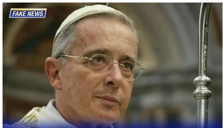 Proponen a Uribe como posible Nuevo Papa. Su nombre sería San Guinario.