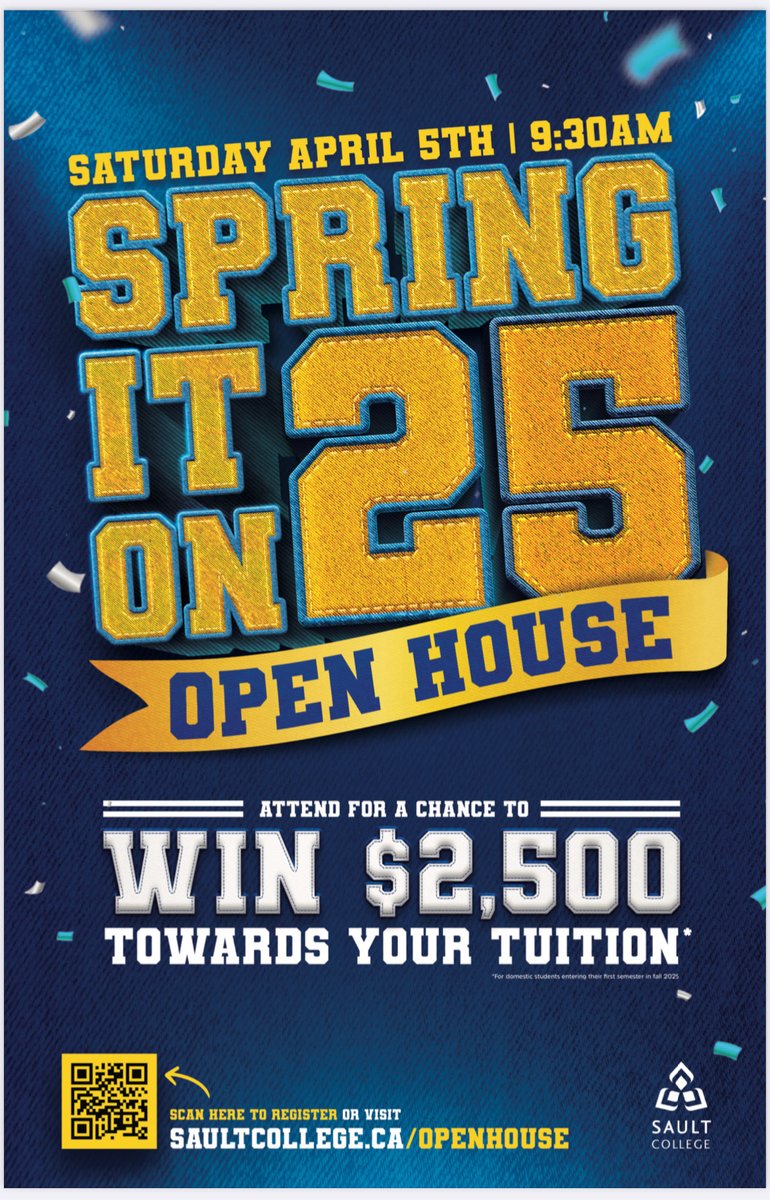 SCIndigenous's tweet image. Your Invitation to ⁦@SaultCollege⁩ premiere showcase extravaganza! #FindTheRealYou