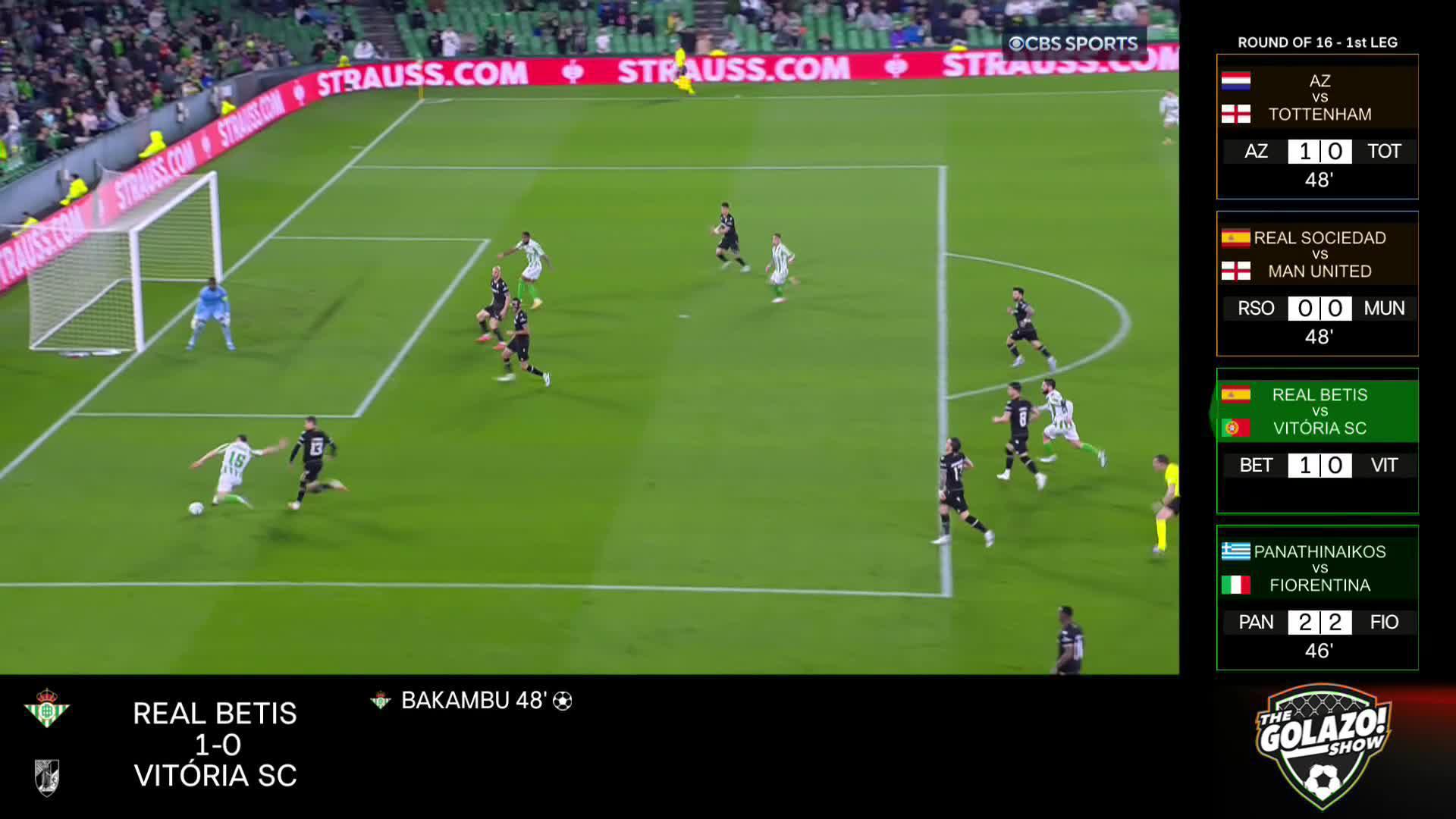 Antony with the assist, Cédric Bakambu with that final touch for Real Betis ✨