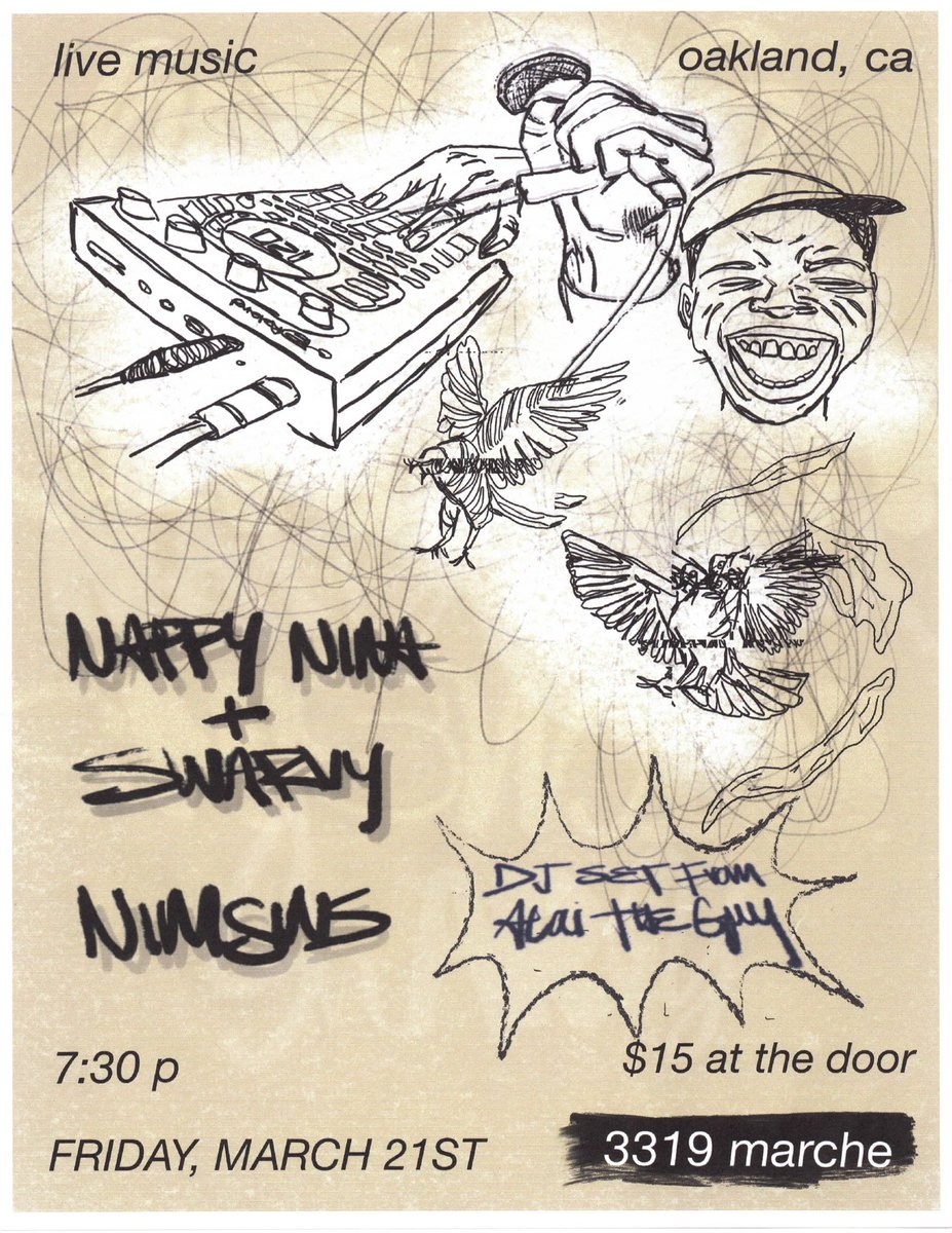 Nappy_Nina's tweet image. Oakland &amp;amp; San Francisco later this month w/ @Swrvy one w/ the homie @nimfromthaeast &amp;amp; the next opening for the good homie @elucidwho - I’ve been hype to catch his tour! Yeeeeeeeeeeeeeeeeee
