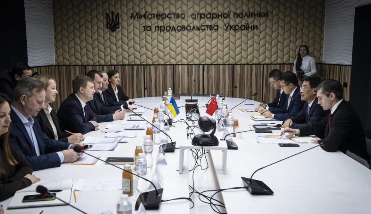 NEW 

Ukraine and China have signed an agreement to expand the list of Ukrainian agricultural exports to China.

🇺🇦 🇨🇳