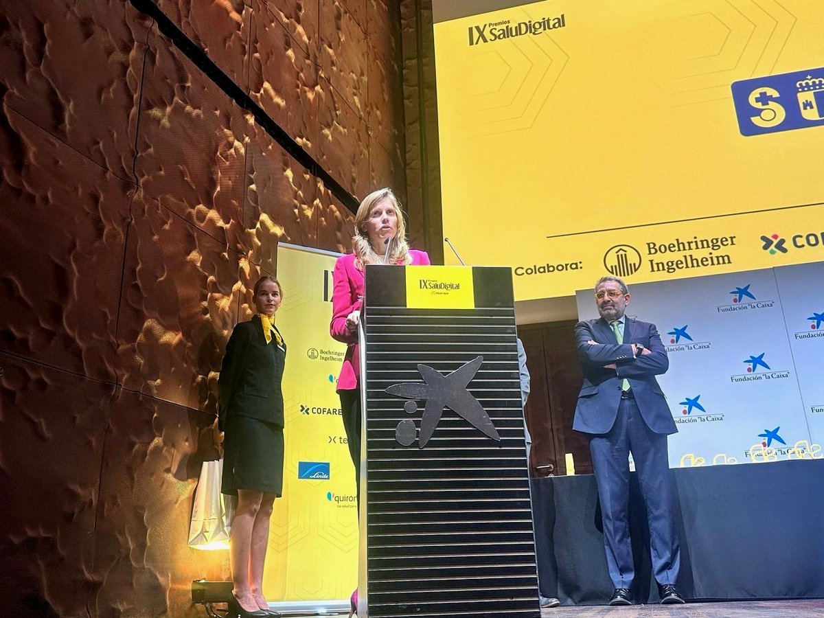 quironsalud's tweet image. Scribe, nuestro proyecto para la completa humanización de la atención médica, ha sido galardonado en la categoría Mejor App de Salud en la IX edición de los #PremiosSaluDigital. ¡Gracias por este reconocimiento!