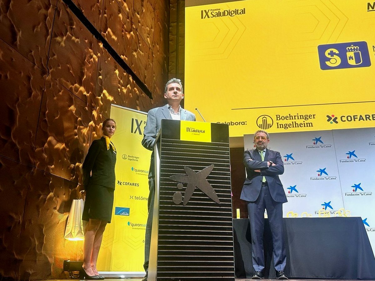 quironsalud's tweet image. Scribe, nuestro proyecto para la completa humanización de la atención médica, ha sido galardonado en la categoría Mejor App de Salud en la IX edición de los #PremiosSaluDigital. ¡Gracias por este reconocimiento!