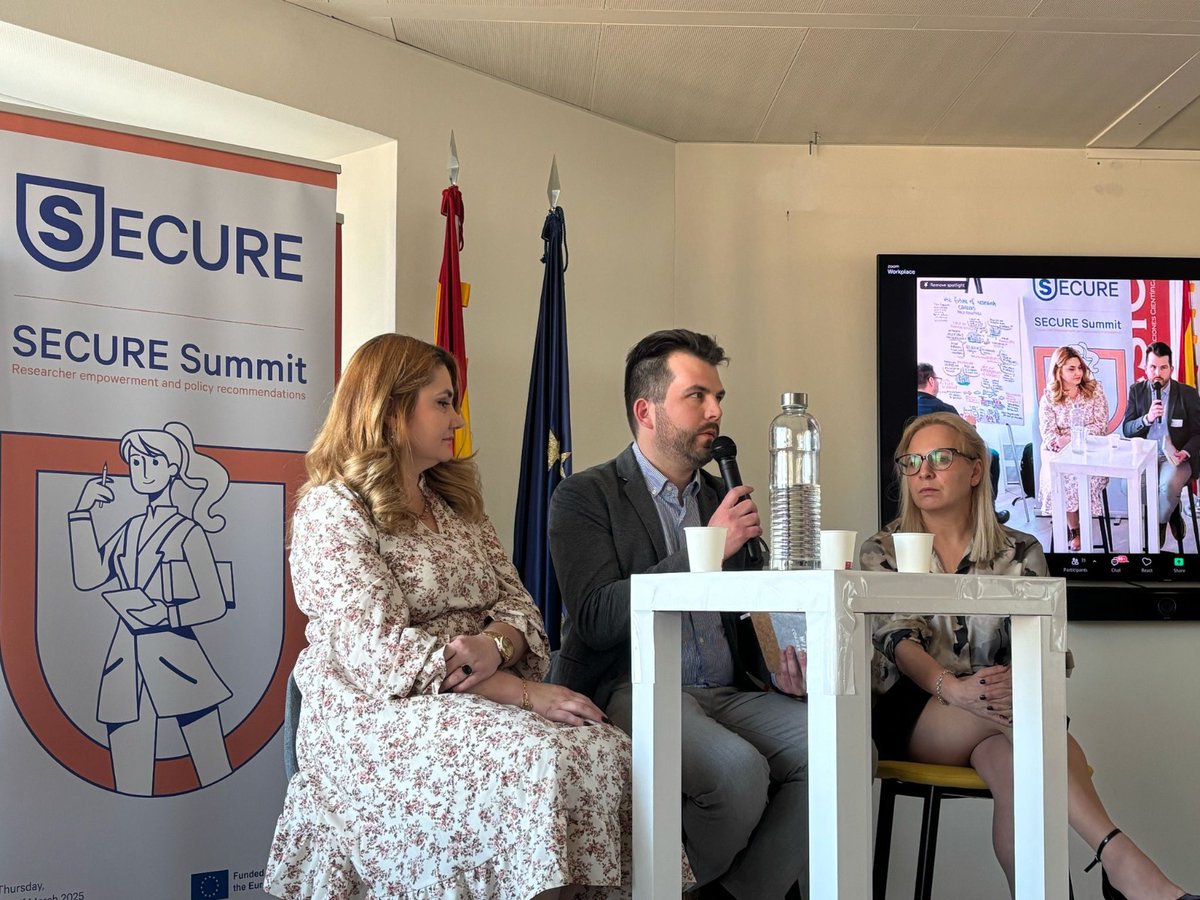 Eurodoc (@eurodoc) on Twitter photo 🔹Today, a delegation from Eurodoc - Norbert Bencze, <a href="/AgnieszkaZyra/">Agnieszka Żyra</a>, Eva Hnatkova, Mathias Schroijen, and Aleksandra Lewandowska - took part in SECURE Final Summit, which gathered researchers, policymakers, and institut. leaders to discuss the future of research careers in EU 🔹Today, a delegation from Eurodoc - Norbert Bencze, <a href="/AgnieszkaZyra/">Agnieszka Żyra</a>, Eva Hnatkova, Mathias Schroijen, and Aleksandra Lewandowska - took part in SECURE Final Summit, which gathered researchers, policymakers, and institut. leaders to discuss the future of research careers in EU