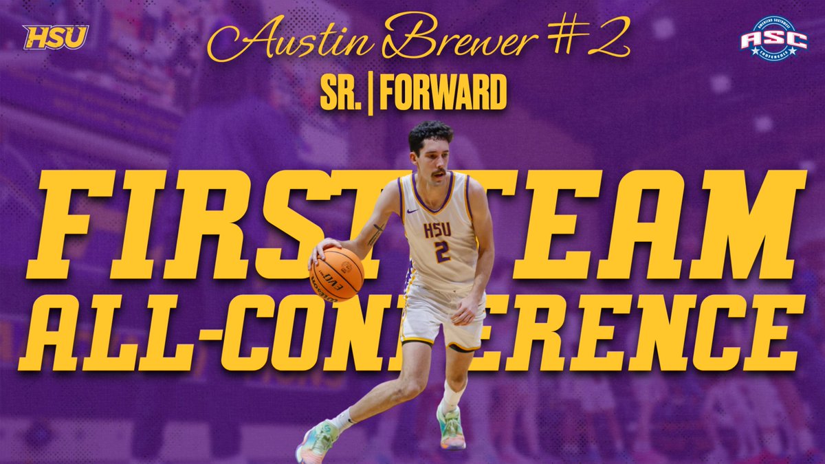 Congratulations to Austin Brewer for being named to the ASC All-Conference First Team! #d3hoops