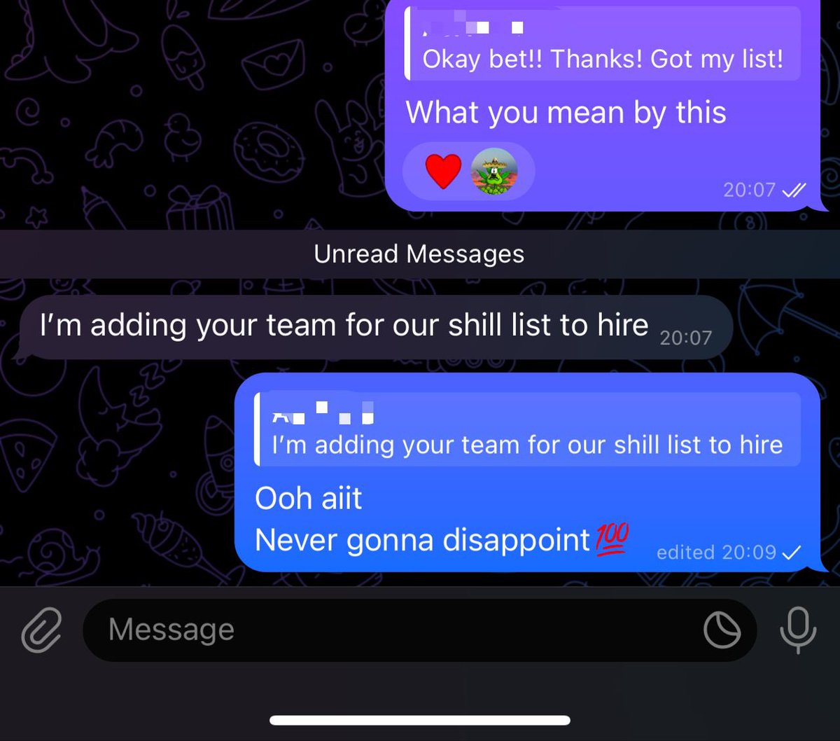 A good project picks the best… trust us, we’re Fire at what we do…They not  likes us. 😌💯