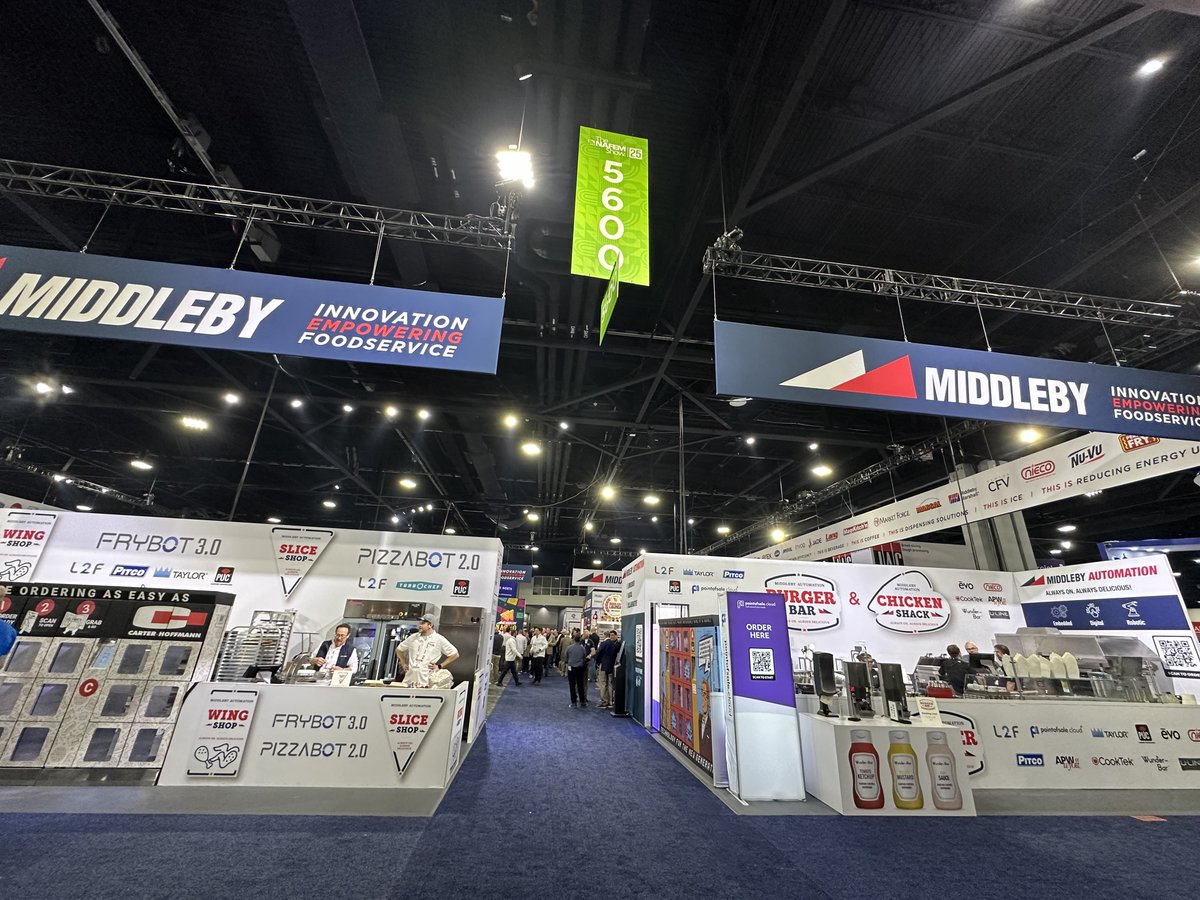 LakeshoreEx's tweet photo. A hearty congratulations to @middlebycooking on a hugely successful @TheNAFEMShow! Once again, the Lakeshore team was honored to be a part of your accomplishment. #nafem2025 #ThisIsMiddleby #ExperienceLakeshore #teamwork #tradeshows https://t.co/XaAAw5Zyai