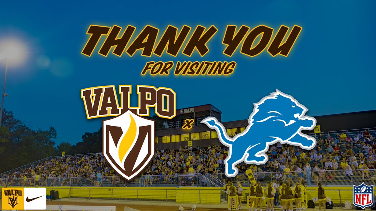 Valpo Football (@valpoufootball) on Twitter photo Huge thanks to the <a href="/Colts/">Indianapolis Colts</a> and <a href="/Lions/">Detroit Lions</a> for stopping by today to see our guys 💪
#FIGHT_VU | #GOVALPO Huge thanks to the <a href="/Colts/">Indianapolis Colts</a> and <a href="/Lions/">Detroit Lions</a> for stopping by today to see our guys 💪
#FIGHT_VU | #GOVALPO