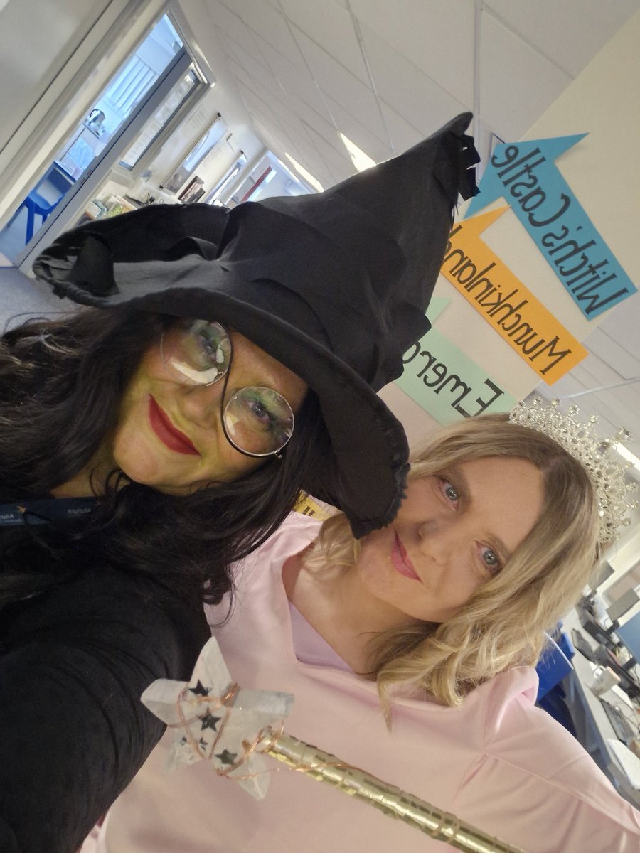 Elphaba and Glinda 💚🩷
<a href="/WorldBookDayUK/">World Book Day UK 📚</a> <a href="/AlbrightCentre/">Albright Education Centre</a> #edutwitter #SEMH #ThisisAP #TeamWorkMakesTheDreamWork