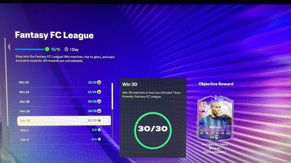 9/9 Maicons.
Si queréis conseguirlo aún tengo plazas disponibles.
DM 📩