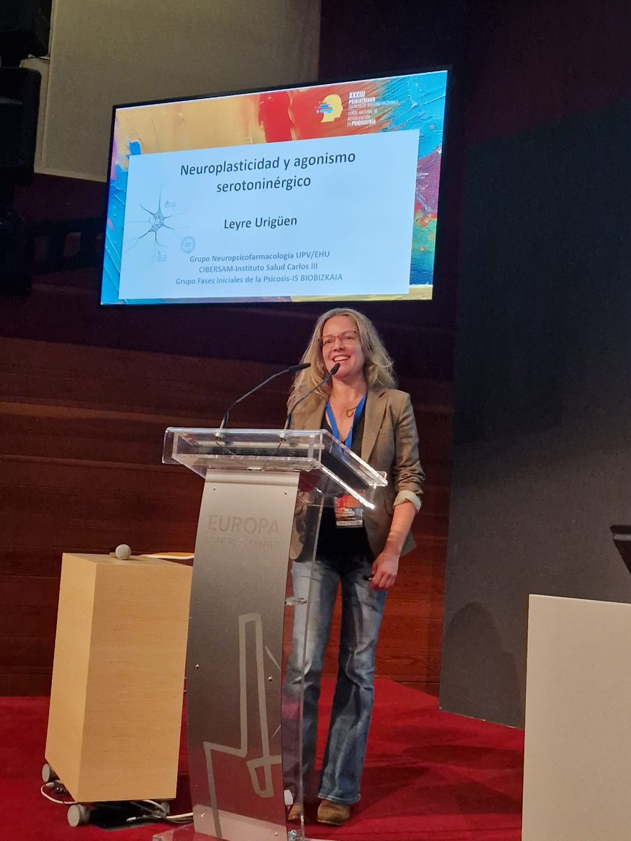 Neuropsychopharmacology (UPV/EHU) (@neuropsychophar) on Twitter photo XXXIII Curso de Actualización en Psiquiatría 2025, Vitoria-Gasteiz. “El renacimiento psicodélico: neuroplasticidad y agonismo serotoninérgico” Dra Leyre Urigüen <a href="/leyreuriguen/">Leyre Urigüen</a> <a href="/biobizkaia/">IIS Biobizkaia</a> <a href="/upvehu/">UPV/EHU</a> <a href="/CIBER_ISCIII/">CIBER ISCIII</a> XXXIII Curso de Actualización en Psiquiatría 2025, Vitoria-Gasteiz. “El renacimiento psicodélico: neuroplasticidad y agonismo serotoninérgico” Dra Leyre Urigüen <a href="/leyreuriguen/">Leyre Urigüen</a> <a href="/biobizkaia/">IIS Biobizkaia</a> <a href="/upvehu/">UPV/EHU</a> <a href="/CIBER_ISCIII/">CIBER ISCIII</a>