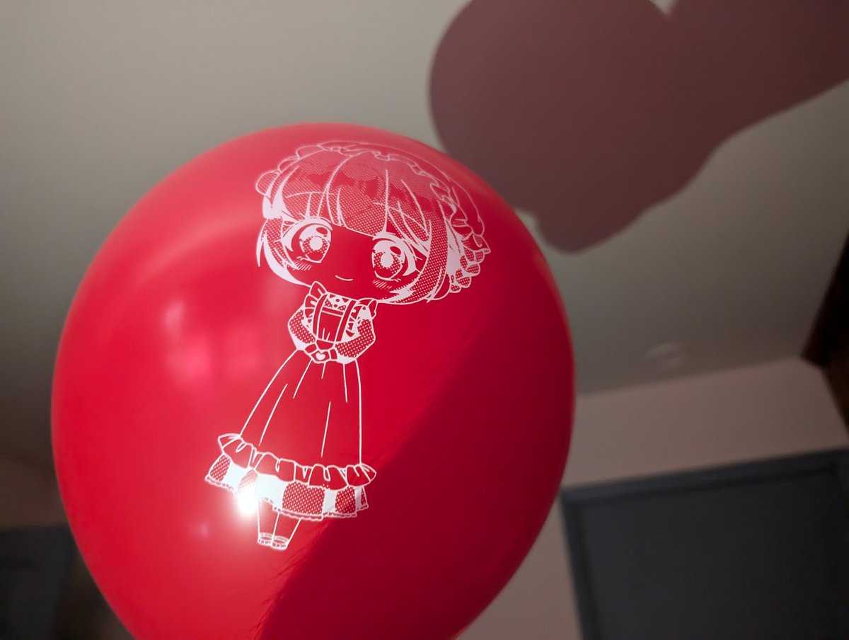 Today i received this cute balloons from <a href="/jirashiny/">ミ★</a>. I really like them 🥰🥰🥰