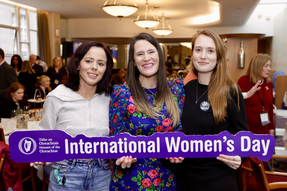 Guests included women Members of both Houses of the Oireachtas, the Irish Women’s Parliamentary Caucus &amp; women members of the Diplomatic Corps. Music was performed by singers Hayley Crosbie &amp; Sarah Deevy from Co. Wexford. #SeeForYourself #IWD2025 

 📸flic.kr/s/aHBqjC4Ckw
