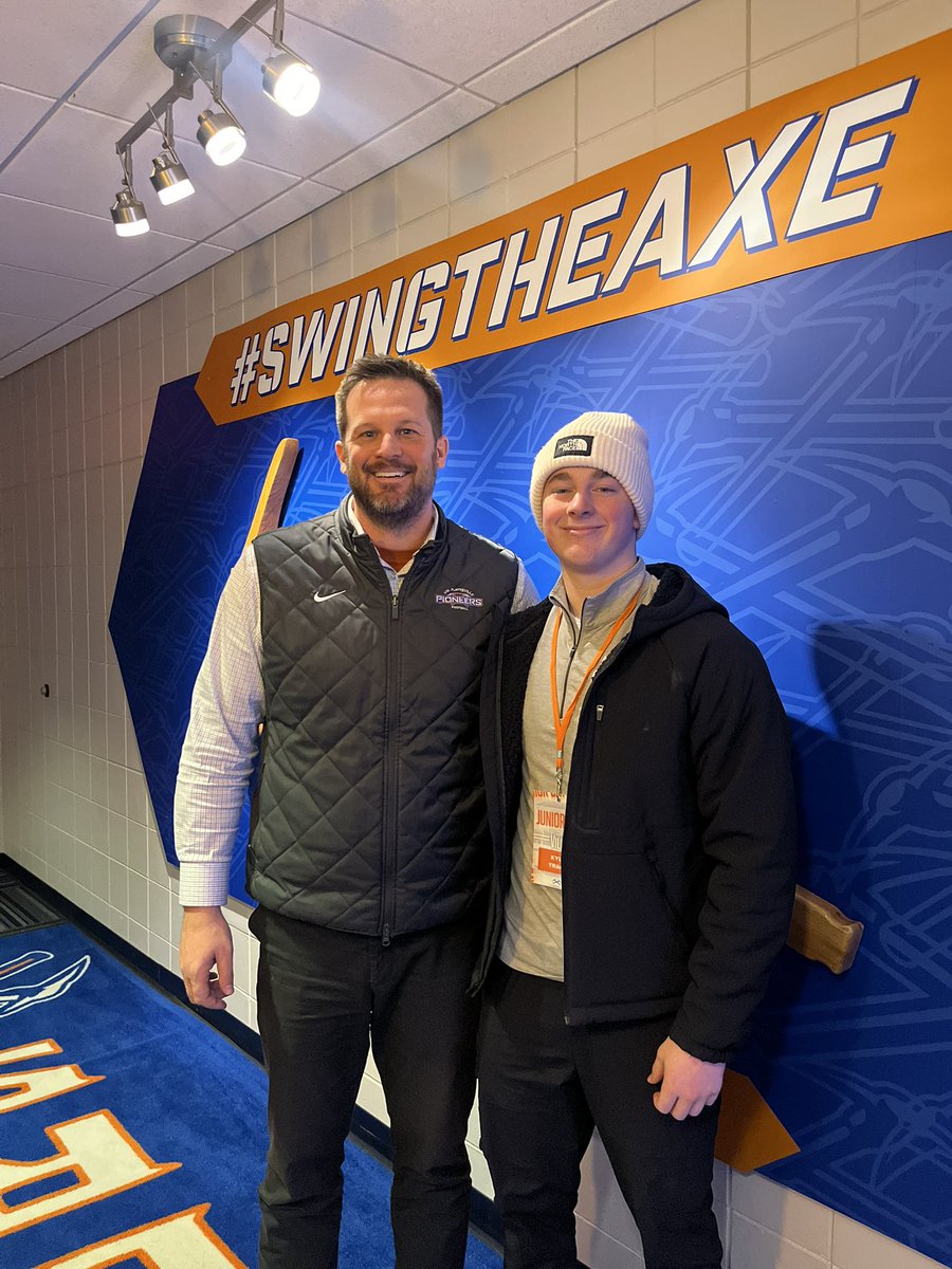 Thank you <a href="/UWPlattFootball/">UW-Platteville Football</a> for an awesome Visit! <a href="/Ryan_Munz/">Ryan Munz</a> <a href="/CoachR_Bailey/">Ryley Bailey</a> <a href="/Allenbt29/">Brent Allen</a> @bacontyler98