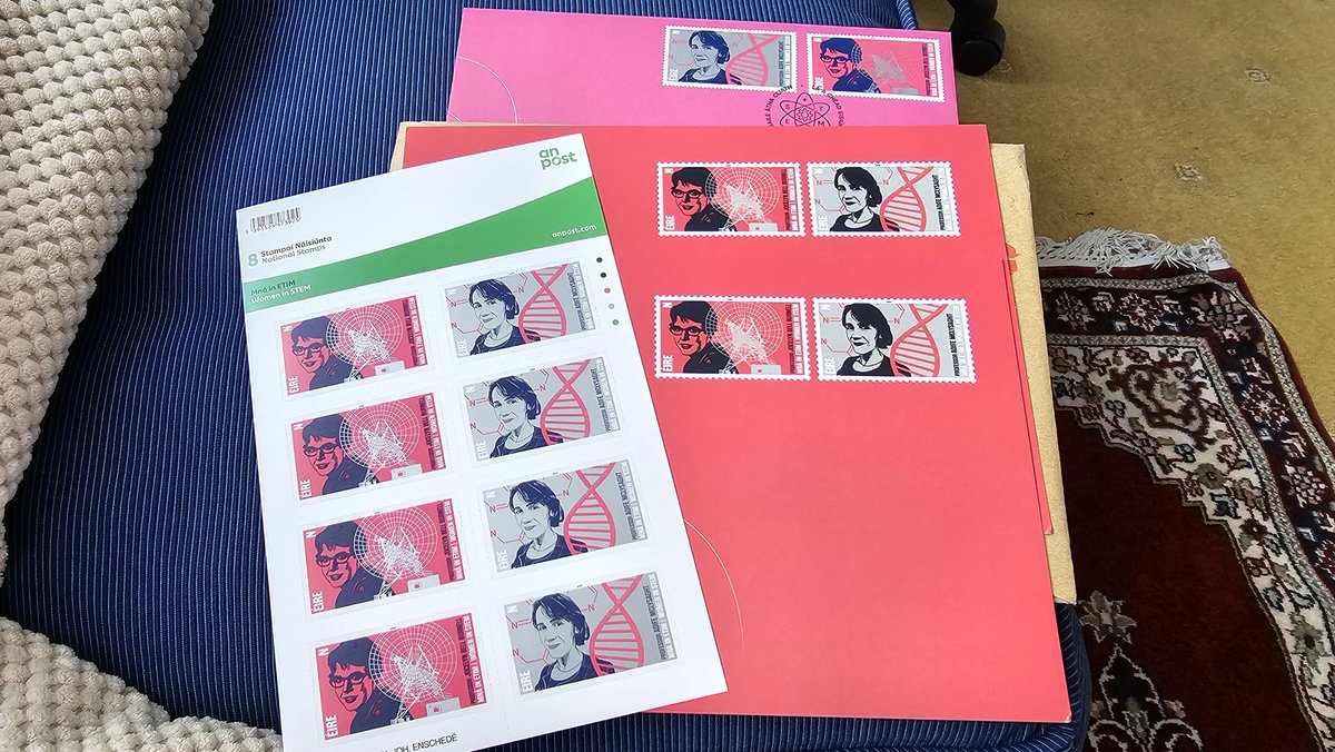 Sheila Porter (@sheilaeporter) on Twitter photo Delighted to receive #womeninstem stamps from <a href="/Postvox/">An Post</a> to celebrate #IWD2025 . Good to see Prof. Jocelyn Bell Burnell and Prof. Aoife Mc Lysaght getting the recognition they deserve. <a href="/Researchirel/">Research Ireland</a> <a href="/IOP/">Institute of Physics</a> <a href="/CWITirl/">CWiT - Connecting Women in Technology</a> Delighted to receive #womeninstem stamps from <a href="/Postvox/">An Post</a> to celebrate #IWD2025 . Good to see Prof. Jocelyn Bell Burnell and Prof. Aoife Mc Lysaght getting the recognition they deserve. <a href="/Researchirel/">Research Ireland</a> <a href="/IOP/">Institute of Physics</a> <a href="/CWITirl/">CWiT - Connecting Women in Technology</a>