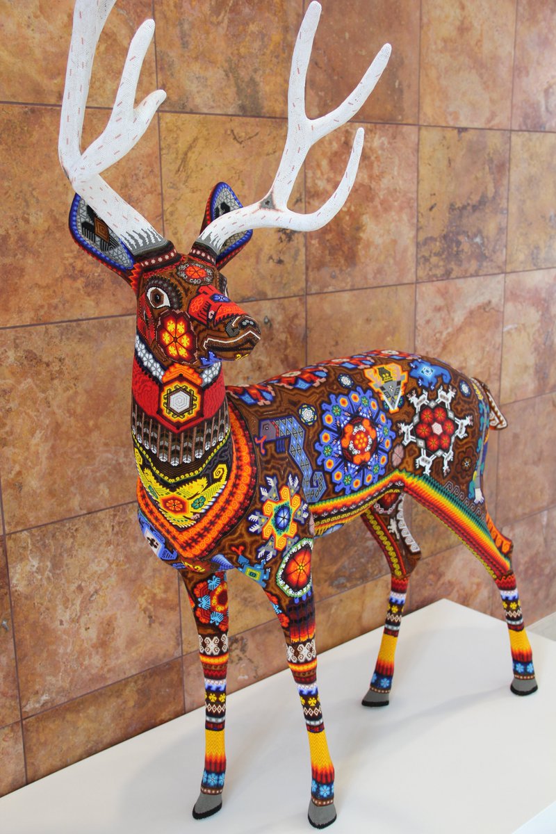 Art in Embassies (@artinembassies) on Twitter photo 🦌Oh Deer! See Francisco Bautista's 'Deer' at the U.S. Embassy in Monterrey, Mexico. This Huichol gem features intricate beading & vibrant patterns. Deer symbolize a divine link in Huichol culture. #ArtInEmbassies #HuicholArt" <a href="/USEmbassyMEX/">Embajada EU en Mex</a> 🦌Oh Deer! See Francisco Bautista's 'Deer' at the U.S. Embassy in Monterrey, Mexico. This Huichol gem features intricate beading & vibrant patterns. Deer symbolize a divine link in Huichol culture. #ArtInEmbassies #HuicholArt" <a href="/USEmbassyMEX/">Embajada EU en Mex</a>
