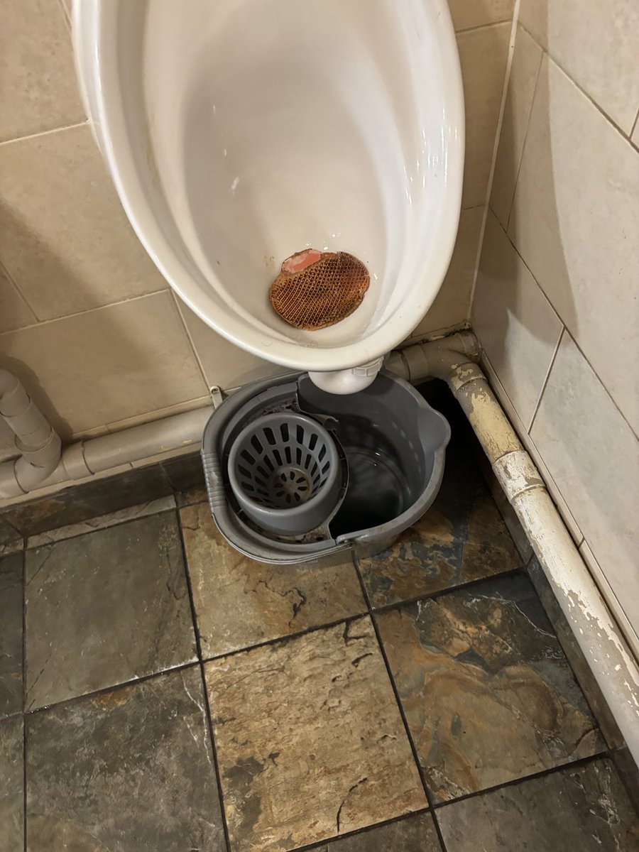⁦<a href="/Heineken/">Heineken</a>⁩ This pub in Corstorphine Edinburgh.The Corstorphine inn,many community pubs are struggling.this is the toilet photo attached 
It’s not the manager’s fault
Not all pubs make money financially but do provide.
Please invest,including the Newliston arms,Kirkliston.